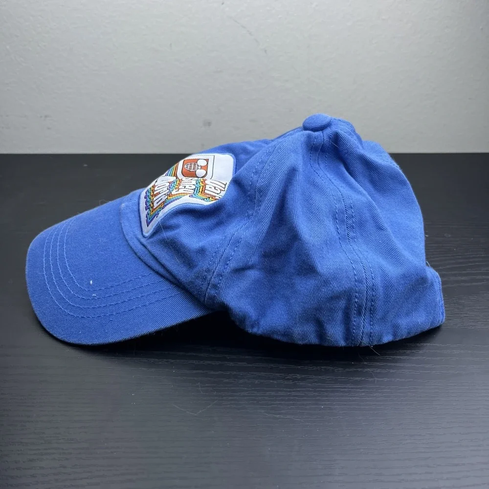 Walt Disney World Retro Blue Logo Baseball Cap Adjustable Adult Unisex Hat‎